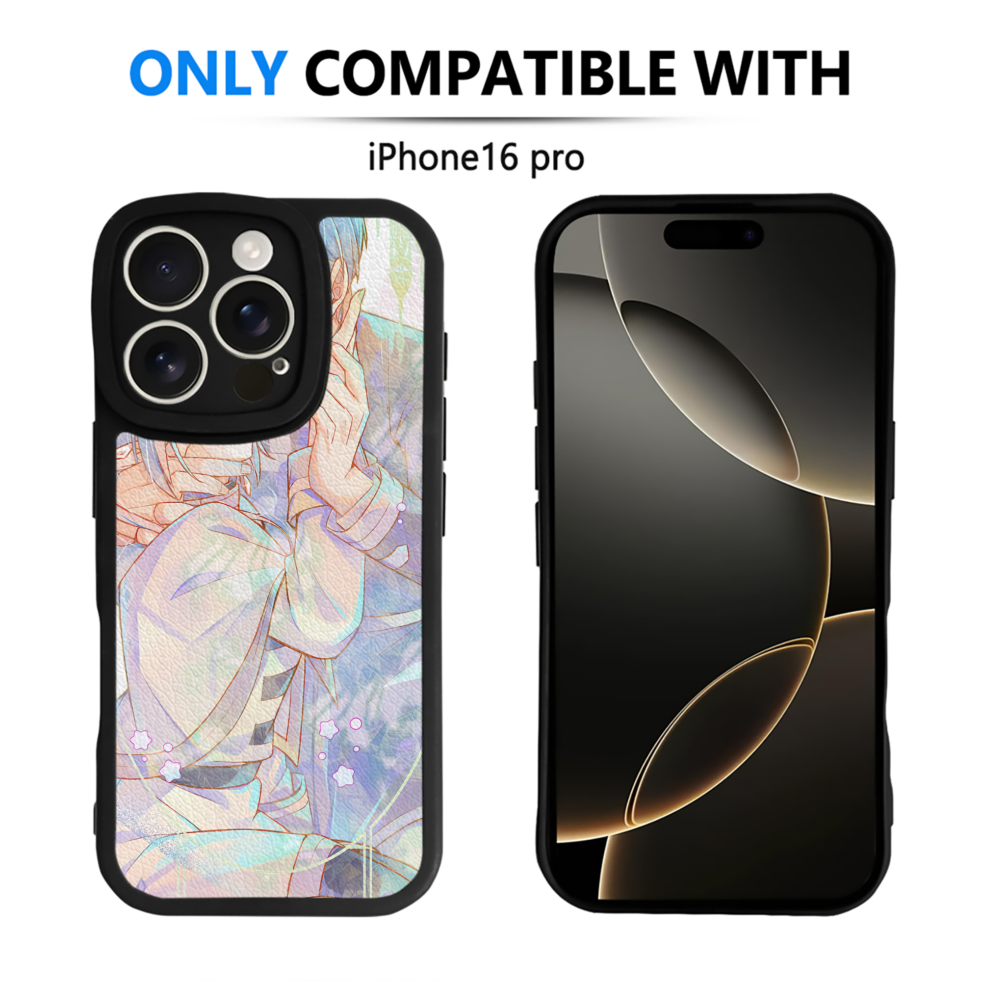 （画像用） 葬送のフリーレン Frieren 【iPhone 16シリーズ対応】シリコンスマホケース（レザー調） 材質：シリコン